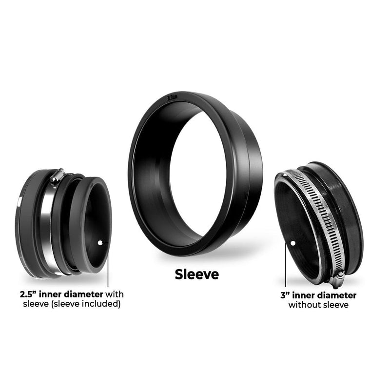 Load image into Gallery viewer, NGR Turbo Filter Drag Edition Black Turbo Guard - 3in & 2.5in - Best Turbo Filters