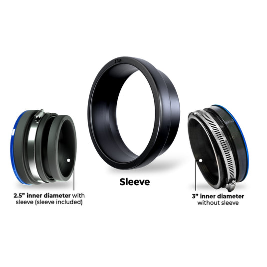 NGR Turbo Filter Drag Edition Blue One-Piece – 3in & 2.5in - Best Turbo Filters