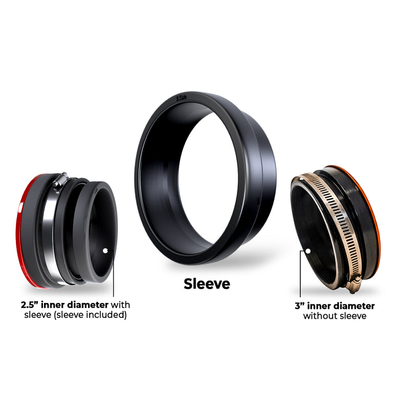 Load image into Gallery viewer, NGR Turbo Filter Street Edition One-Piece (Red) 3in & 2.5in - Best Turbo Filters