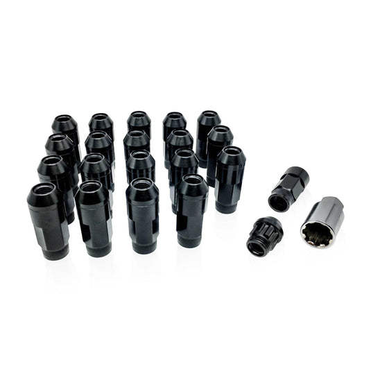 20-Pack NGR Dual Lug Nuts (Black) - Stainless & Aluminum - Best Lug Nuts