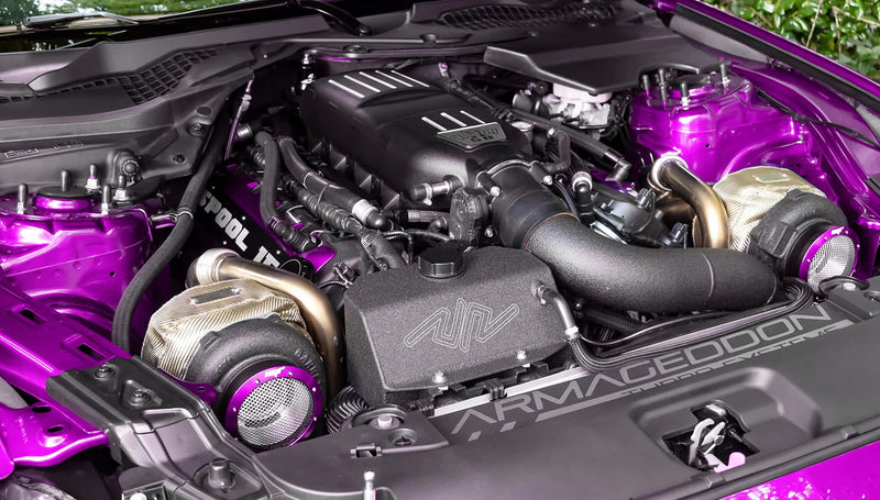 Load image into Gallery viewer, NGR 5 Inch Turbo Guard-Turbo Filter (Drag Edition) One-Piece - Purple
