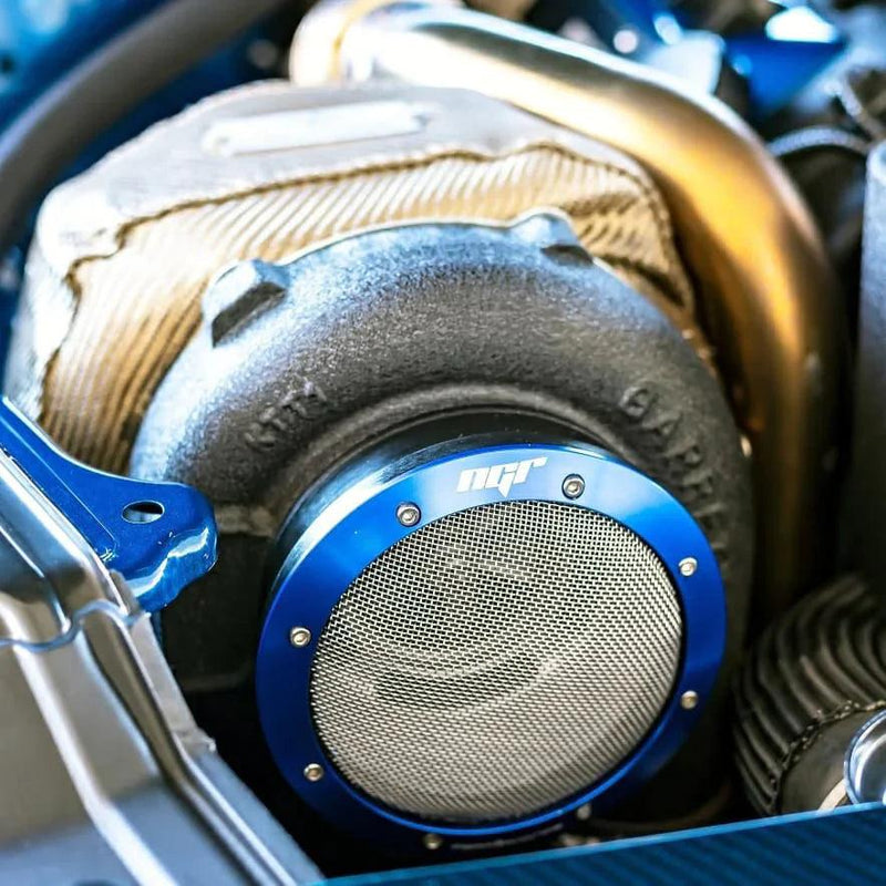 Load image into Gallery viewer, NGR Turbo Filter 4in & 3.5in Sleeve Option - Stainless Steel - Best Turbo Filters