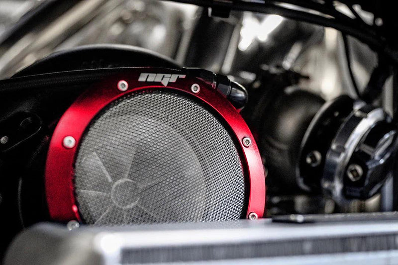 Load image into Gallery viewer, NGR Street Edition Turbo Guard Red - Fits 4in & 3.5in - Best Turbo Filters