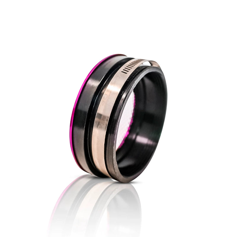 Load image into Gallery viewer, NGR Turbo Filter Drag Edition (Purple) 4in & 3.5in Guard - Best Turbo Filters