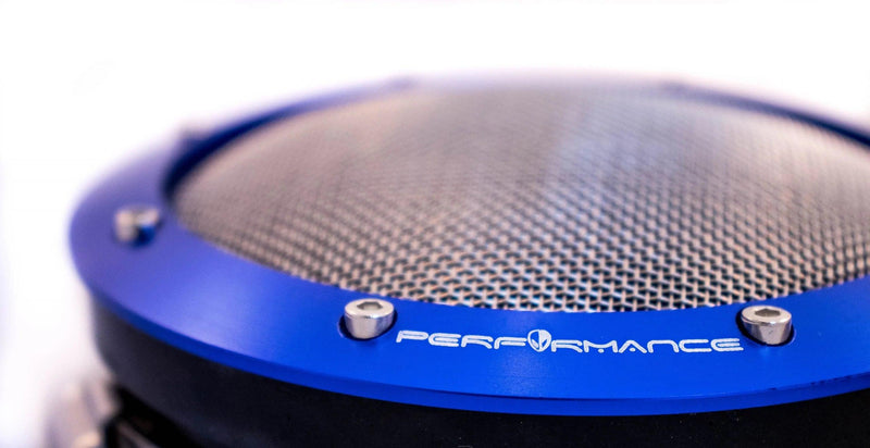 Load image into Gallery viewer, NGR Turbo Filter Street Edition One-Piece (Blue) 3in & 2.5in - Best Turbo Filters