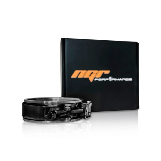 NGR V Band 4in (Stainless Steel) V-Band Clamp (Black)  - Best V-Bands