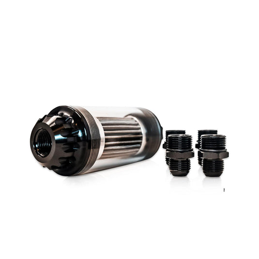 NGR Fuel Filter Drag Edition | Clear Cylindrical Design  - Best Fuel Filters