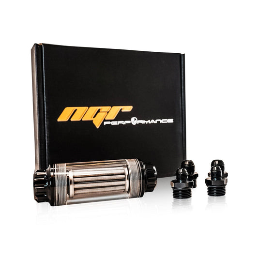 NGR Fuel Filter Drag Edition | Clear Cylindrical Design  - Best Fuel Filters