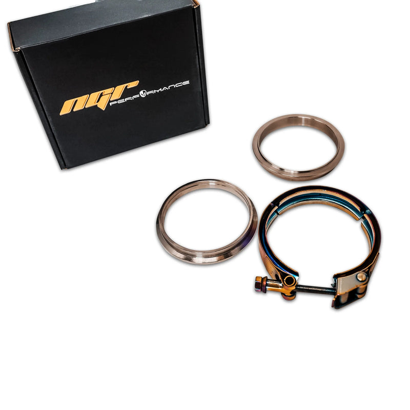 Load image into Gallery viewer, NGR V-Band Kit (Stainless Steel) V-Band Clamp 3.5in (Neochrome)  - Best V-Bands
