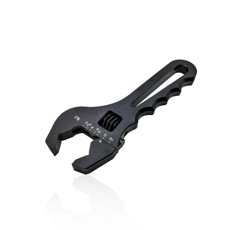 Load image into Gallery viewer, NGR  Adjustable AN Fitting Wrench (3AN-16AN) Black Anodized - Best Wrench
