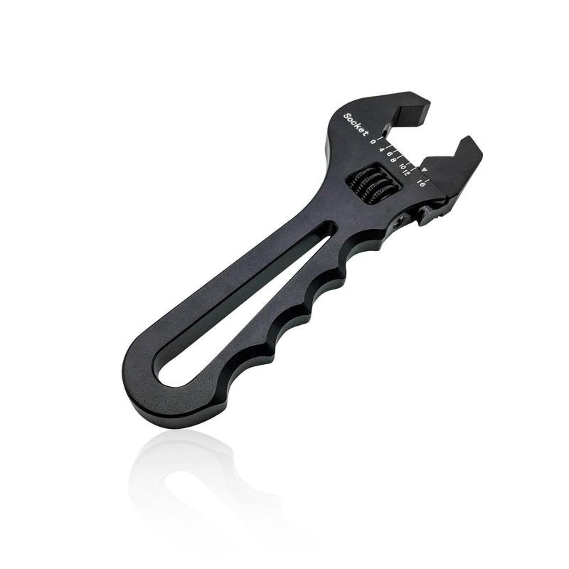 Load image into Gallery viewer, NGR  Adjustable AN Fitting Wrench (3AN-16AN) Black Anodized - Best Wrench
