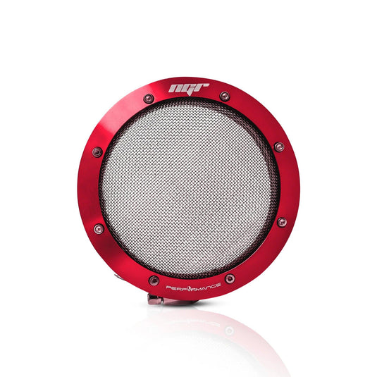 NGR Turbo Filter (Street Edition) One Piece Design (Red) Turbo Guard - 3.5in