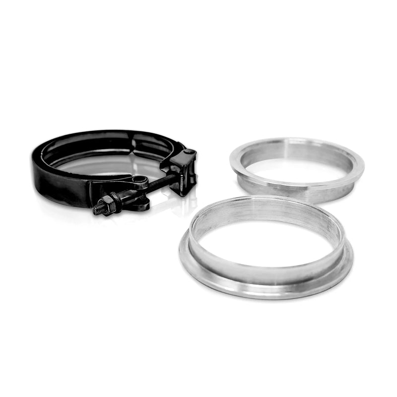 Load image into Gallery viewer, NGR V Band 4in (Stainless Steel) V-Band Clamp (Black)  - Best V-Bands
