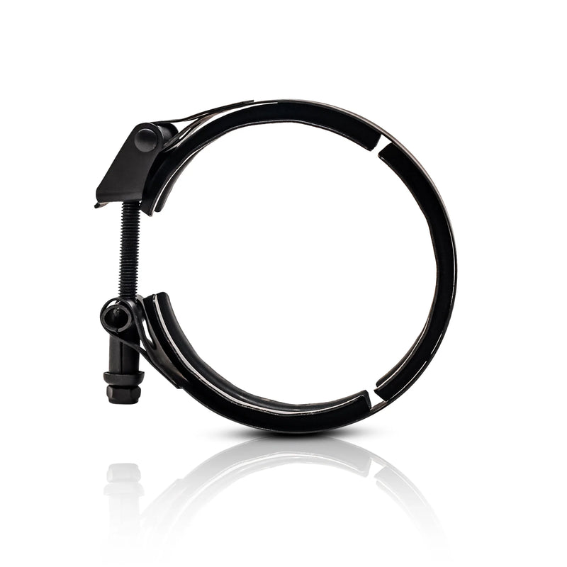 Load image into Gallery viewer, NGR V Band 4in (Stainless Steel) V-Band Clamp (Black)  - Best V-Bands
