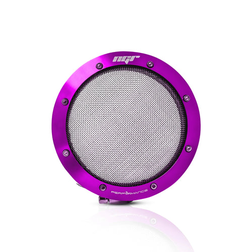 NGR Turbo Filter (Street Edition) One-Piece - Purple Turbo Guard with 3.5in Diameter