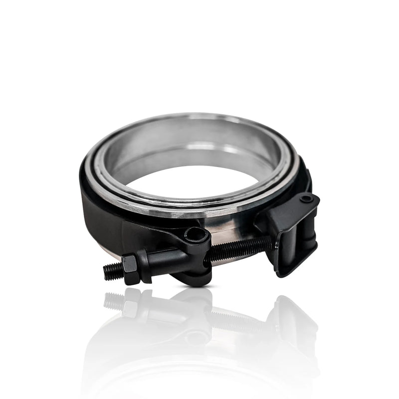 Load image into Gallery viewer, NGR V Band 3.5 Inch | Kit (Aluminum) | V-Band Clamp (Black)  - Best V-Bands
