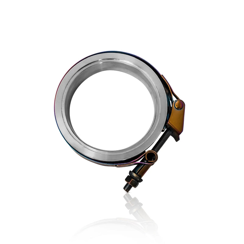 Load image into Gallery viewer, NGR V-Band Kit (Stainless Steel) V-Band Clamp 3.5in (Neochrome)  - Best V-Bands
