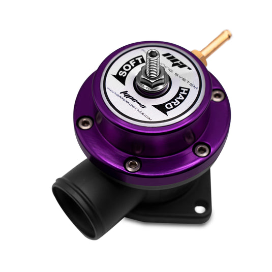 NGR Type S Blow Off Valve (Pressure Tested to 100psi) with Authentic Turbo Whistle - Universal BOV (Purple)