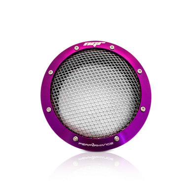 NGR Turbo Guard 3.5 Inch-Turbo Filter - One-Piece - Purple - Front View