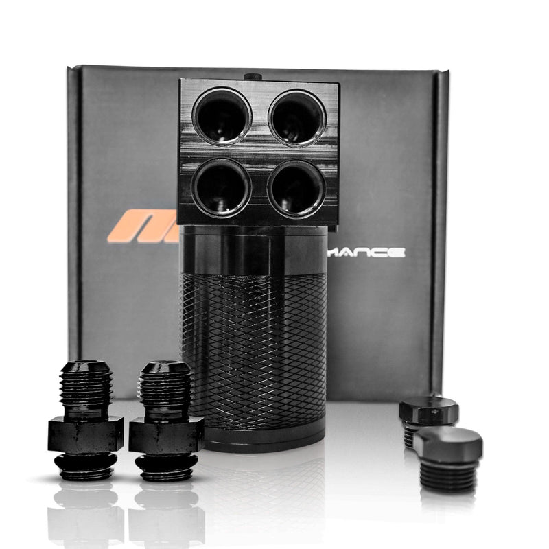 Load image into Gallery viewer, NGR 4 Port Catch Can | Sealed Design | 8AN-10AN Oil Reservoir Tank - Best Oil Catch Cans
