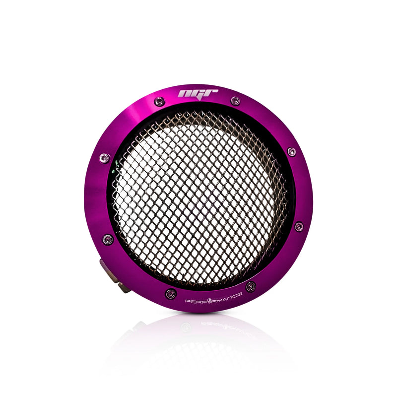 Load image into Gallery viewer, NGR Turbo Guard 3.5 Inch-Turbo Filter - One-Piece - Purple
