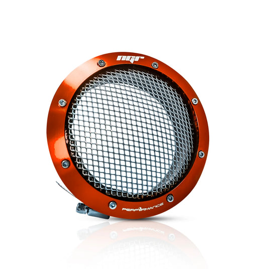 NGR Turbo Guard 3.5 Inch-Turbo Filter (Drag Edition) One-Piece (Red)  - Best Turbo Filters